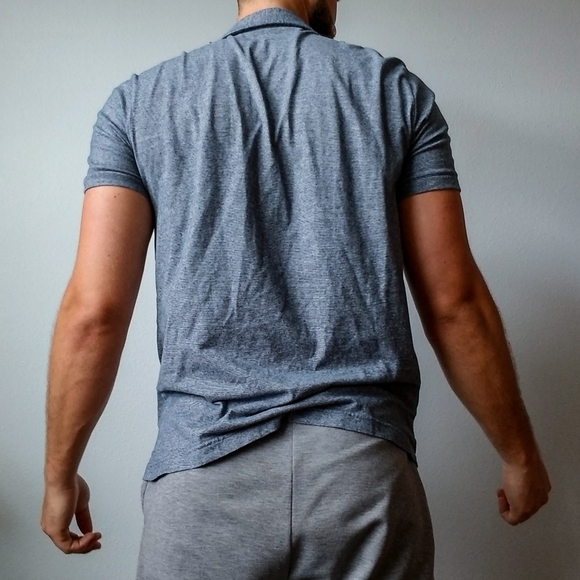 Blue/Grey Goodfellow & Co Polo - Picture 2 of 2